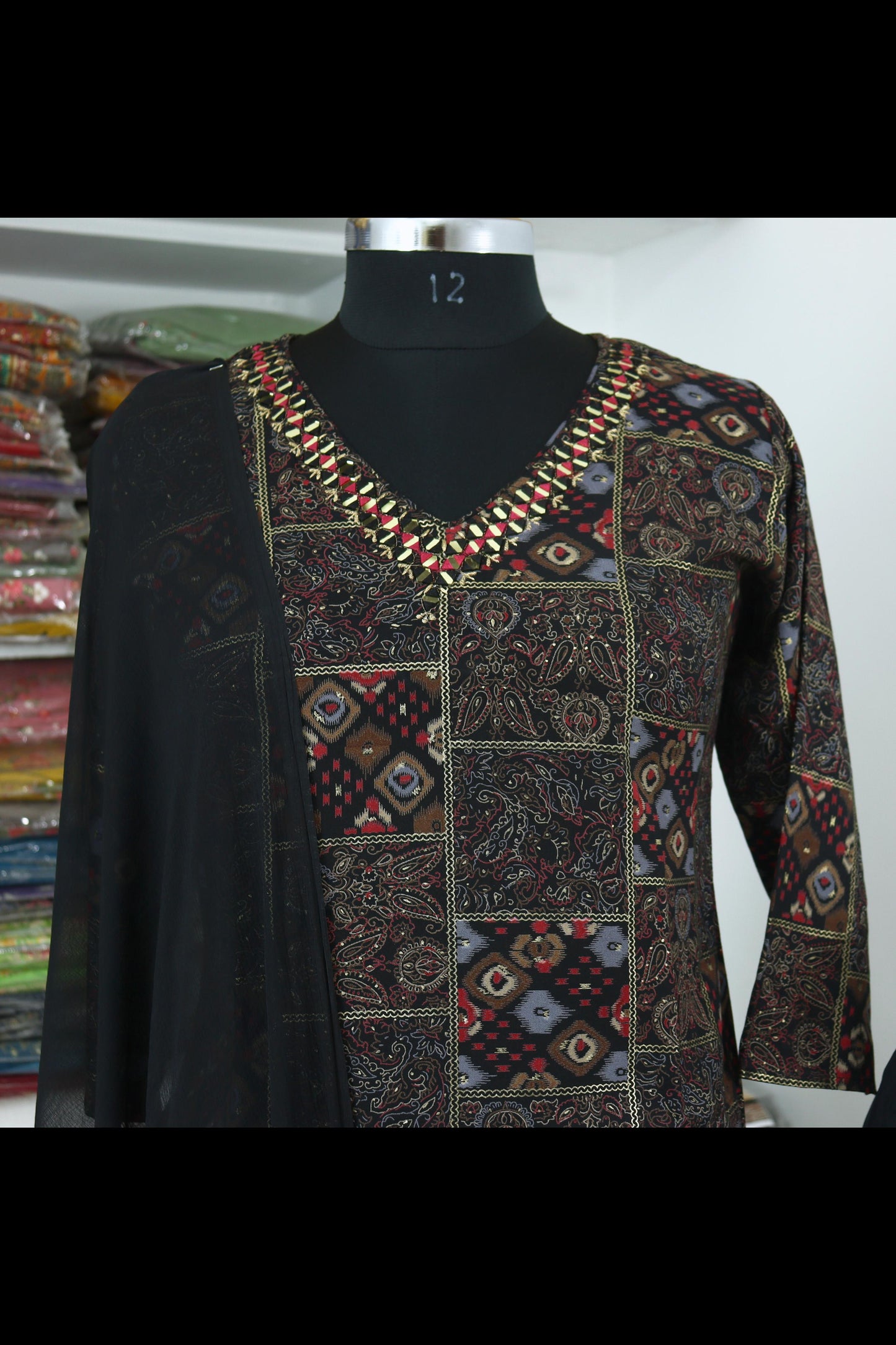 Quality Viscose Rayon kurta pant dupatta set