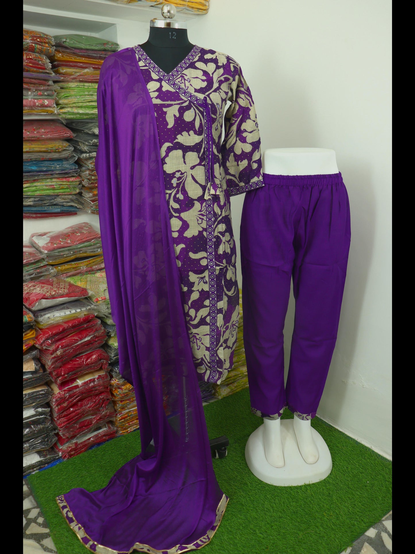 Heavy Vatican kurta set
