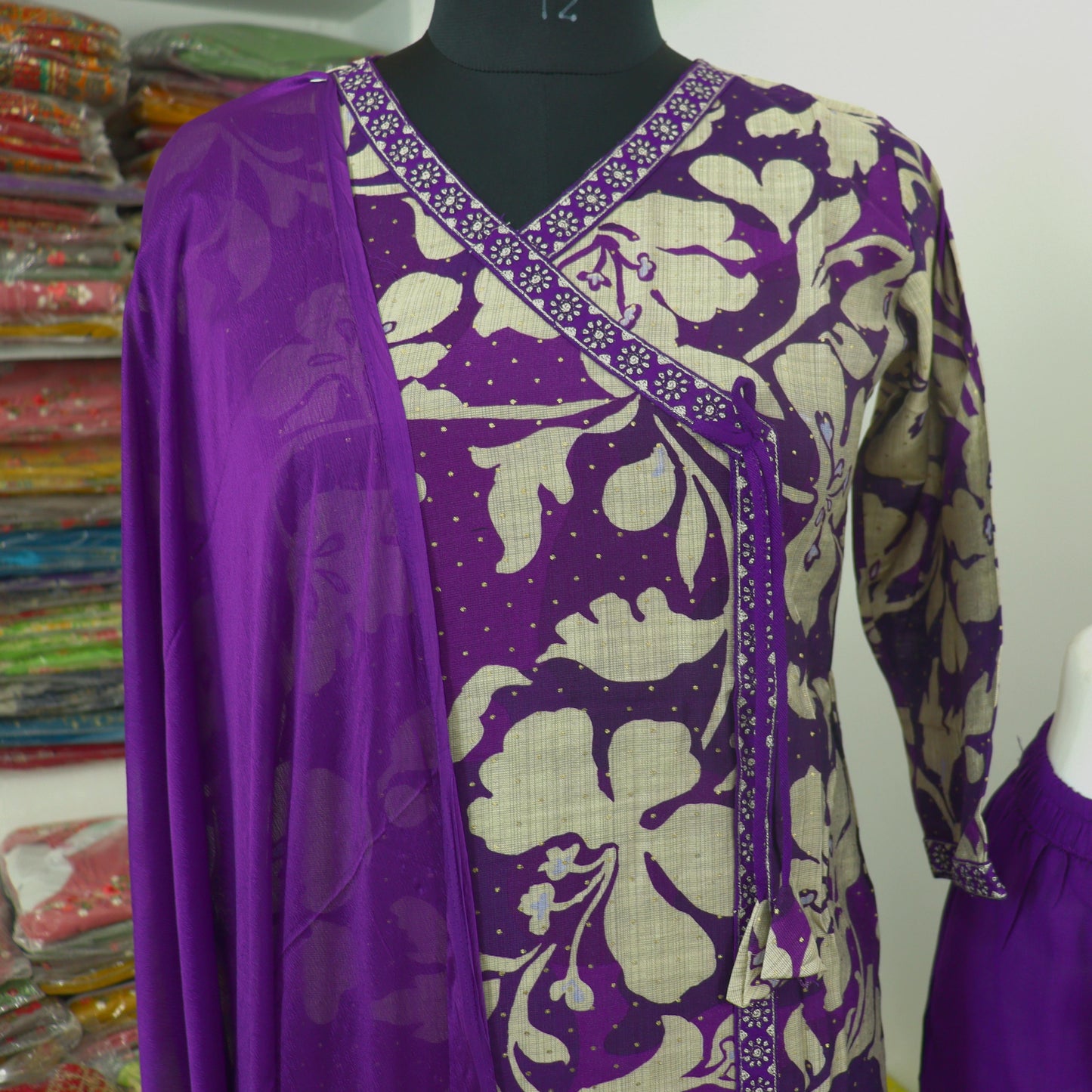 Heavy Vatican kurta set