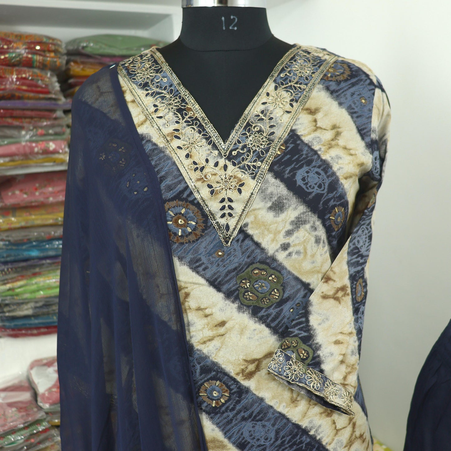 Quality Viscose Rayon kurta pant dupatta set