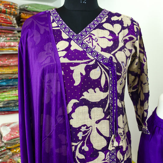 Quality Vertican Dupatta set