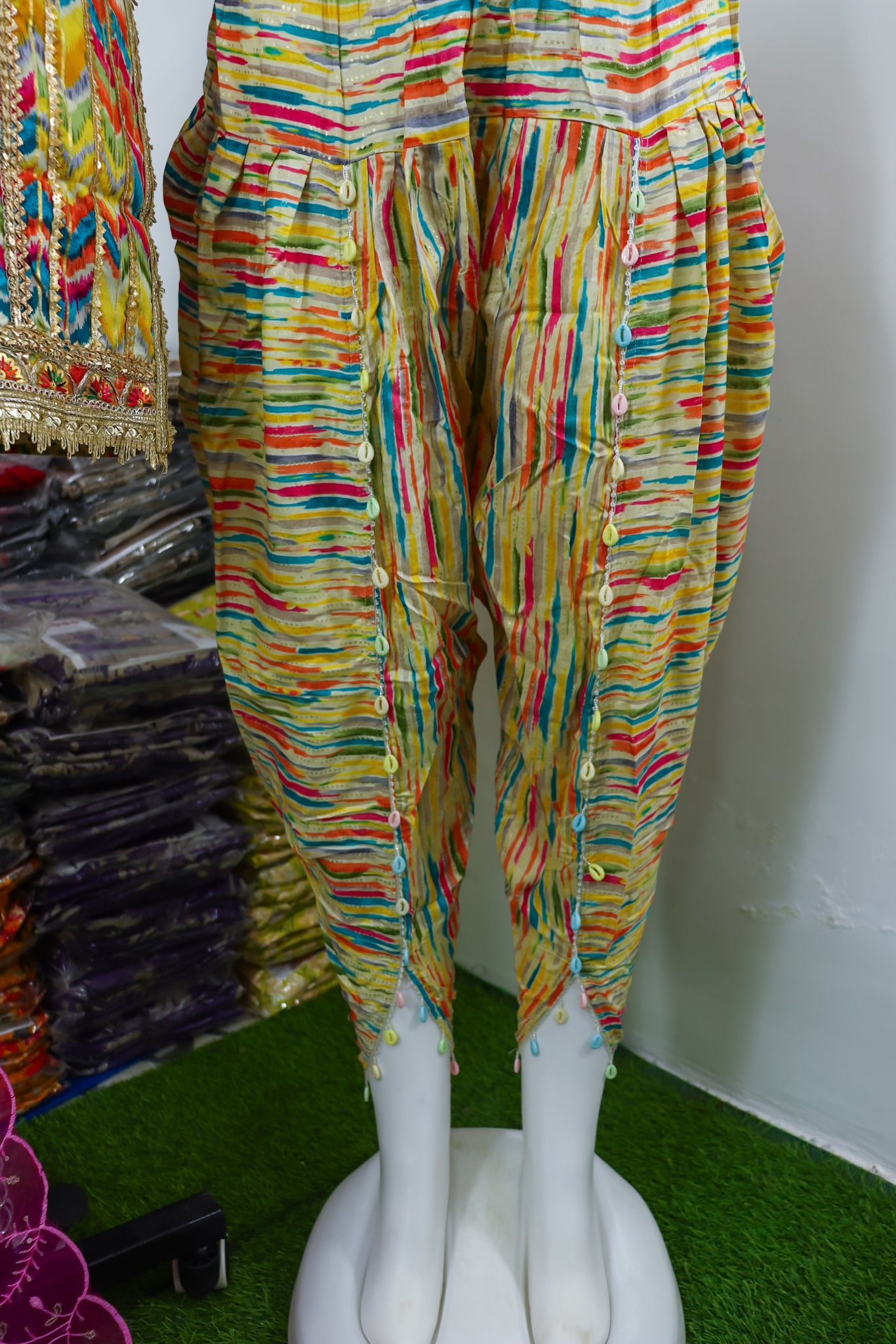 Dhoti Pant and Dupatta Set