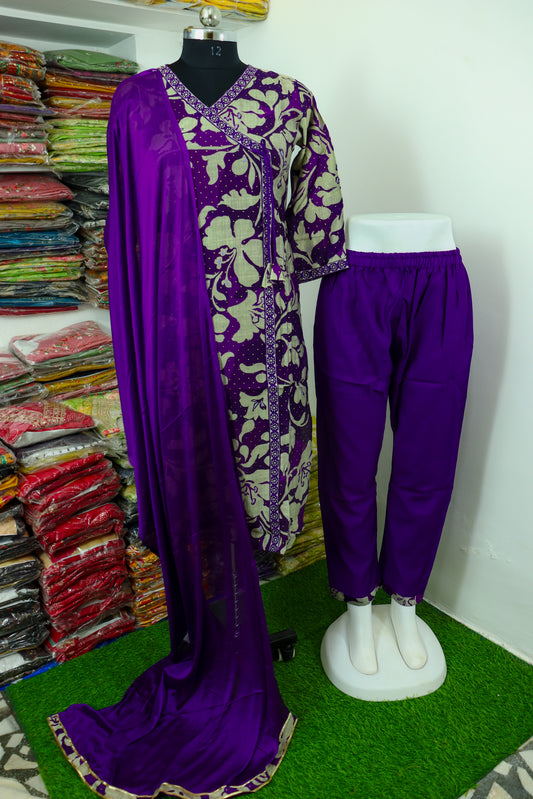 Quality Vertican Dupatta set